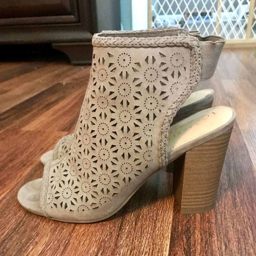 Lauren Conrad high heel ankle boots